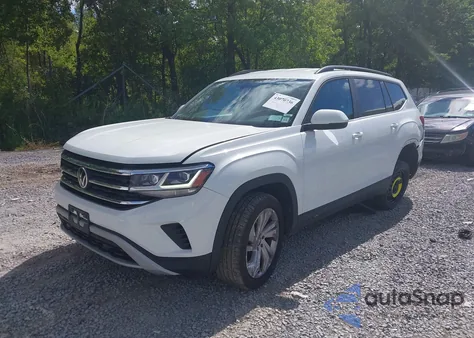 2021 Volkswagen Atlas 3.6L V6 Se W/Technology from USA, damaged, VIN 1V2HR2CA0MC544641